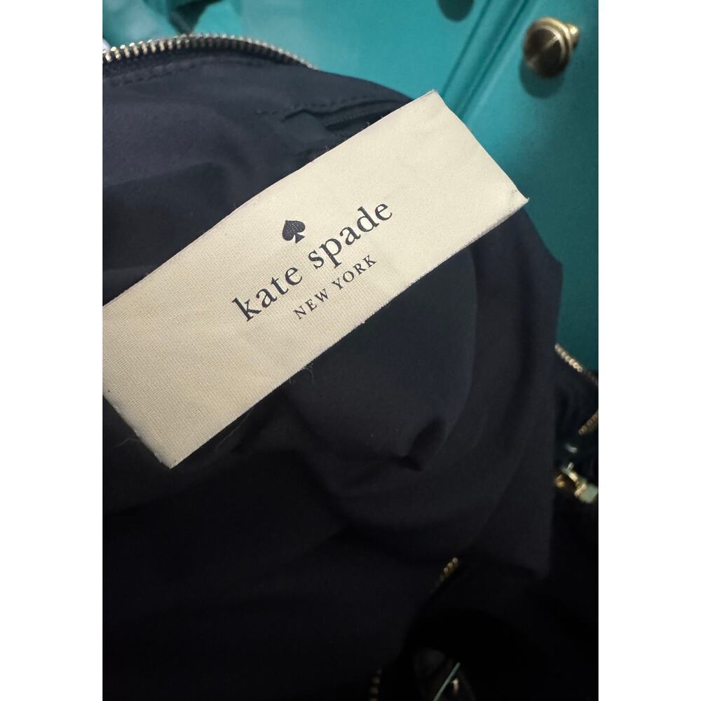 Kate Spade New York Black Nylon Tote Bag – Pre-Owned –‎ Minor Wear on Handles - Picture 4 of 6
